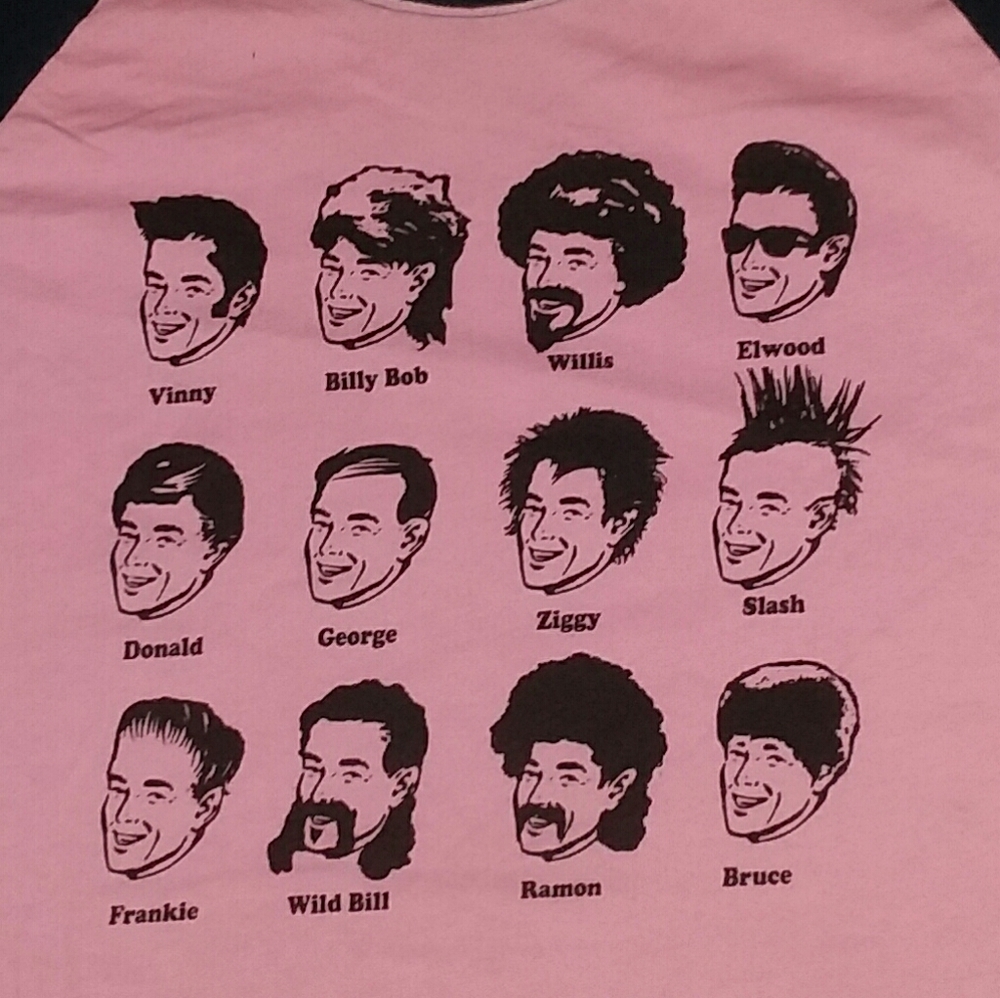Funny Hair Cut Slash Ziggy Billy Bob t shirt party - Picture 4 of 4